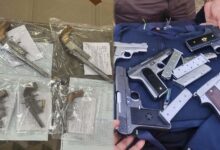 अवैध हथियारों की तस्करी करने वाले पांच आरोपी चढ़े पुलिस के हत्थे