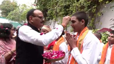 शंकराचार्य विवाद के बीच डिप्टी सीएम ब्रजेश पाठक का बड़ा कदम, 101 बटुकों का सम्मान कर दिया संदेश