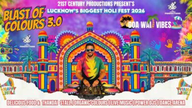 DJ बीट्स, नियॉन लाइट्स और गोवा वाइब्स! लखनऊ में होली का सबसे बड़ा धमाका ‘Blast of Colours 3.0’ के लिए हो जाए तैयार