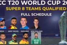 T20 वर्ल्ड कप सुपर-8 का धमाकेदार आगाज, 9 दिन और 12 मुकाबले — पूरा शेड्यूल जानें