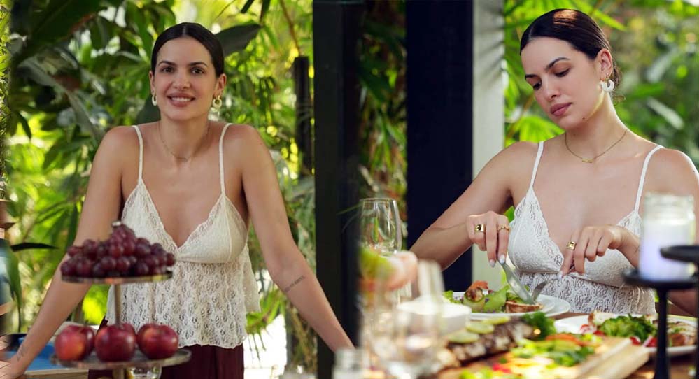 Natasa Stankovic बिकिनी में ग्लैमरस अंदाज में छाईं, समुद्र किनारे किया चिलिंग