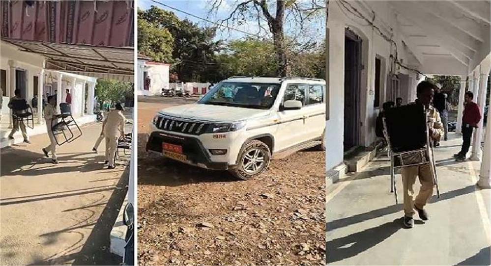 ऐतिहासिक कुर्की: PWD ऑफिस से SDO की गाड़ी, मेज, कुर्सी, पंखे तक कुर्क, बकाया न चुकाने पर भवन भी होगा कुर्क