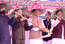 मुख्यमंत्री  विष्णु देव साय ने रहंगी किसान सम्मेलन में 263.17 करोड़ के 89 कार्यों का किया लोकार्पण-शिलान्यास