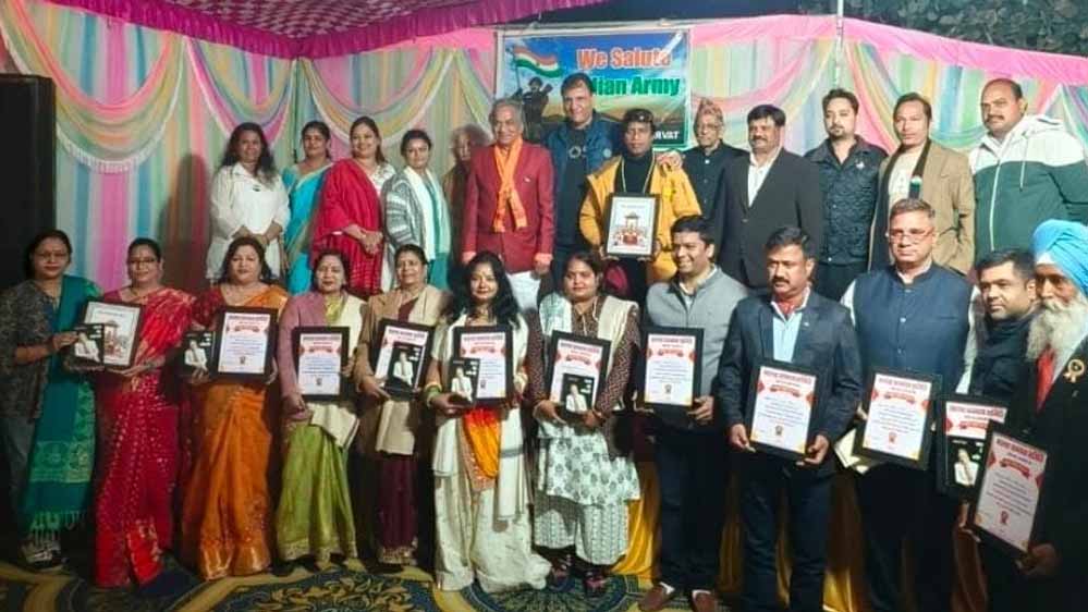 एक शाम राष्ट्र के नाम का सफल आयोजन हुआ एक शाम राष्ट्र के नाम का सफल आयोजन हुआ