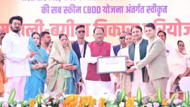 मुख्यमंत्री  विष्णुदेव साय ने सरना एथनिक रिसॉर्ट जशपुर को प्रदान किया ग्रीन लीफ अवॉर्ड