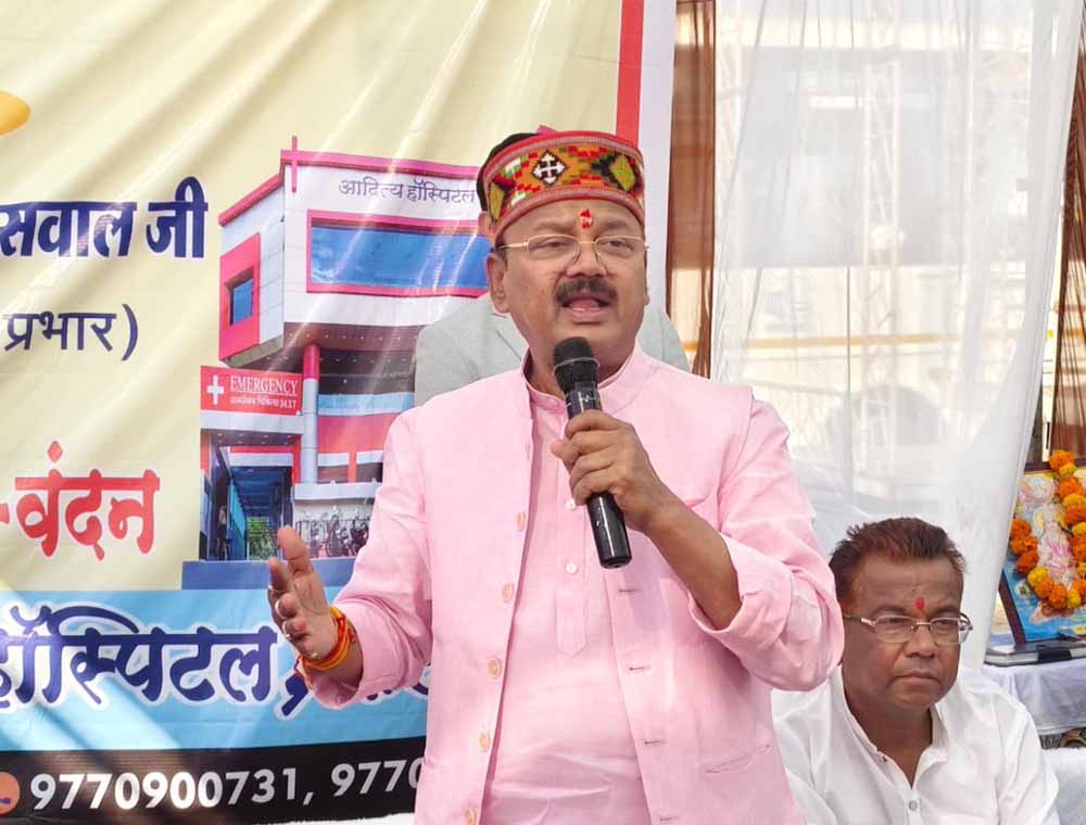 आयुष्मान कार्ड योजना गरीबों के लिए वरदान- राज्य मंत्री श्री दिलीप जायसवाल