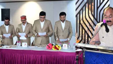 उप मुख्यमंत्री अरुण साव ने दिलाई शपथ, नई ऊर्जा के साथ आगे बढ़ेगा प्रेस क्लब बिलासपुर उप मुख्यमंत्री अरुण साव ने दिलाई शपथ, नई ऊर्जा के साथ आगे बढ़ेगा प्रेस क्लब बिलासपुर