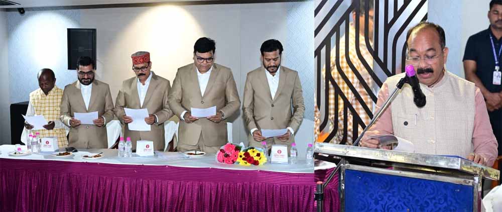 उप मुख्यमंत्री अरुण साव ने दिलाई शपथ, नई ऊर्जा के साथ आगे बढ़ेगा प्रेस क्लब बिलासपुर