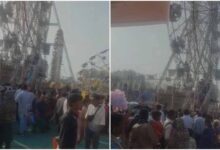 मेले में सुरक्षा चूक: शिवरीनारायण में आकाश झूले की कुर्सी टूटी, दो घायल