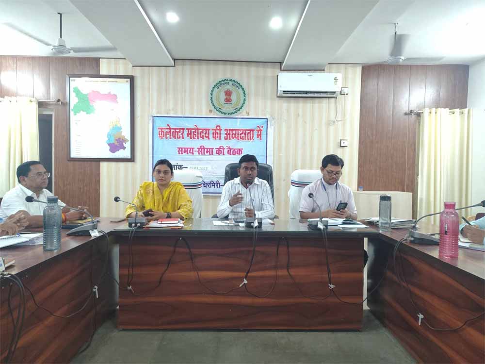 3 साल से लंबित प्रकरणों पर कलेक्टर ने लगाई फटकार, नोटिस जारी करने के दिए निर्देश