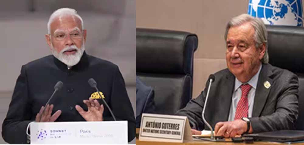 AI शिखर सम्मेलन के लिए भारत सबसे उपयुक्त, संयुक्त राष्ट्र प्रमुख ने की तारीफ