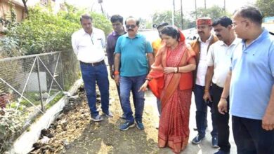 राज्यमंत्री  गौर ने गोविंदपुरा में किया सड़कों का निरीक्षण, गुणवत्तापूर्ण कार्य के दिए निर्देश