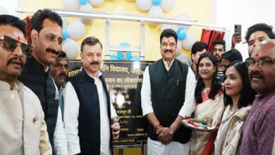 जैसीनगर में स्कूल शिक्षा एवं परिवहन मंत्री ने 38 करोड़ की लागत से बने सांदीपनि विद्यालय का किया शुभारंभ