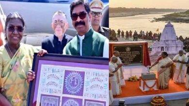 राष्ट्रपति ने जगन्नाथ आध्यात्मिक केंद्र की नींव रखी, सीएम हेमंत सोरेन और राज्यपाल रहे जमशेदपुर में मौजूद