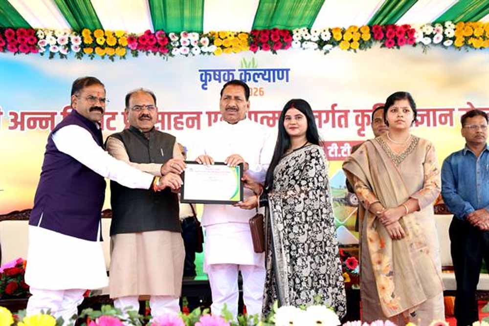 श्रीअन्न से आत्मनिर्भर किसान की ओर अग्रसर है मध्यप्रदेश : कृषि मंत्री  कंषाना