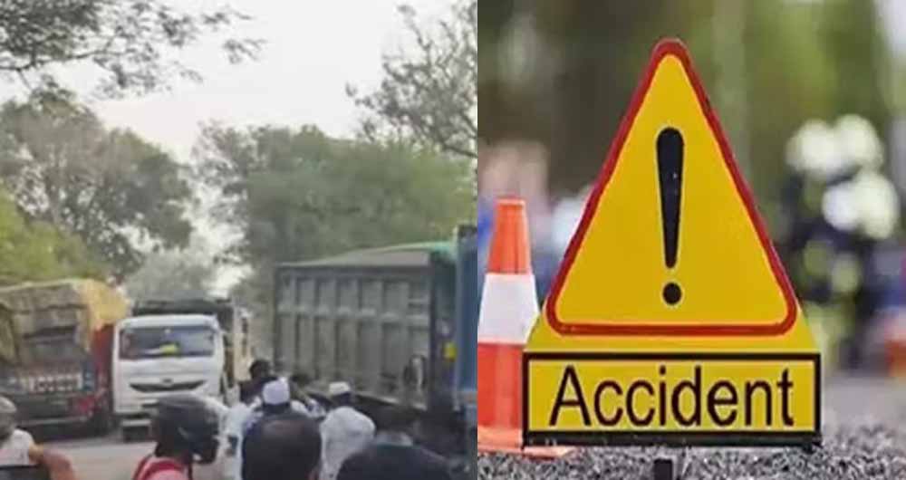 आगर-मालवा के तीन लोगों की गुजरात में मौत, ट्रक से कार की टक्कर के बाद सड़क पर फैले शव आगर-मालवा के तीन लोगों की गुजरात में मौत, ट्रक से कार की टक्कर के बाद सड़क पर फैले शव