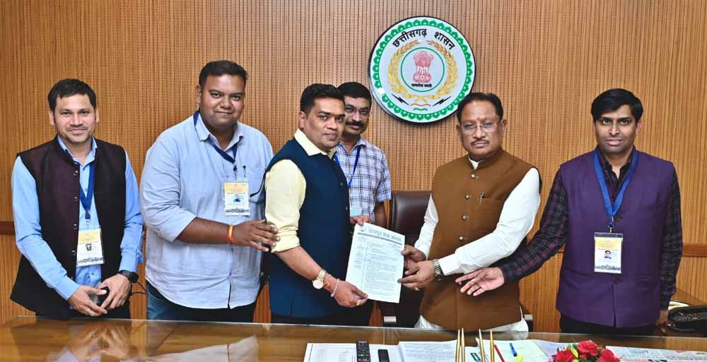 मुख्यमंत्री विष्णुदेव साय से प्रेस क्लब प्रतिनिधिमंडल ने की सौजन्य मुलाकात रंगोत्सव कार्यक्रम में मुख्य अतिथि के रूप में किया आमंत्रित