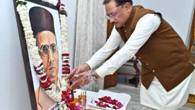 वीर सावरकर की पुण्यतिथि पर CM विष्णुदेव साय का नमन, कहा– राष्ट्रभक्ति की प्रेरणा रहेंगे अमर