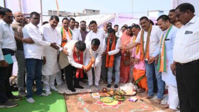 उप मुख्यमंत्री  विजय शर्मा ने कवर्धा नगर के विकास के लिए रखी 2.80 करोड़ के निर्माण कार्यों की आधारशिला
