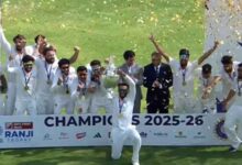 ट्रॉफी जीतकर भावुक हुए कप्तान पारस डोगरा, बोले- जीत की खुशी शब्दों में बयान नहीं