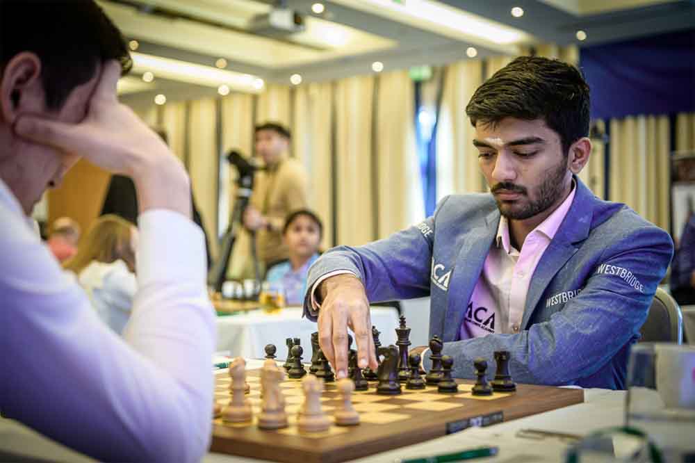 प्राग शतरंज टूर्नामेंट में गुकेश-नीमन की कड़ी टक्कर, मुकाबला रहा ड्रॉ