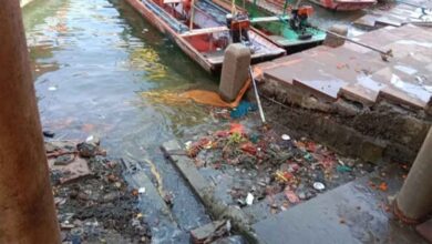 तीर्थनगरी ओंकारेश्वर में ही मैली हो रही मां नर्मदा, नालों का गंदा पानी बन रहा संकट