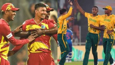 टॉस जीतकर दक्षिण अफ्रीका का फैसला, वेस्टइंडीज करेगी पहले बल्लेबाजी