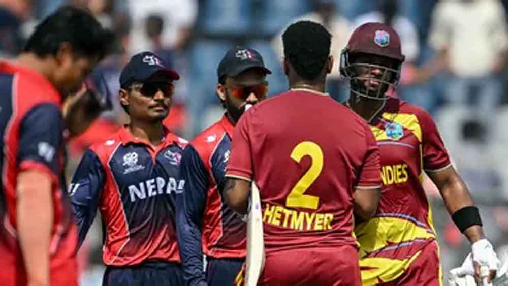 सुपर-8 में वेस्टइंडीज की धमाकेदार एंट्री, नेपाल का टूर्नामेंट खत्म