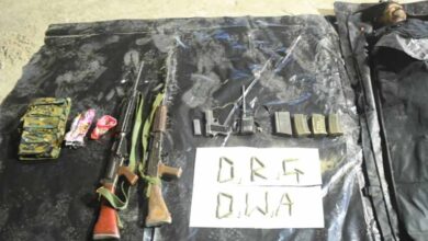 भैरमगढ़ एरिया कमेटी का इनामी माओवादी मुठभेड़ में ढेर, भारी मात्रा में हथियार और डंप बरामद