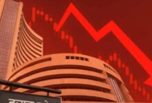 पश्चिम एशिया तनाव से बाजार में हड़कंप: सेंसेक्स 1353 अंक लुढ़का