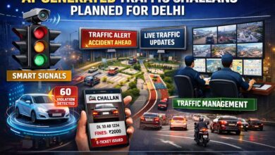 दिल्ली ट्रैफिक पुलिस की हाईटेक पहल: अब AI करेगा नियम तोड़ने वालों की पहचान, चालान होगा ऑटोमैटिक दिल्ली ट्रैफिक पुलिस की हाईटेक पहल: अब AI करेगा नियम तोड़ने वालों की पहचान, चालान होगा ऑटोमैटिक
