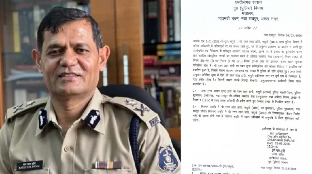 आपत्तिजनक फोटो वायरल, IPS रतन लाल डांगी निलंबित, सरकार की सख्त कार्रवाई