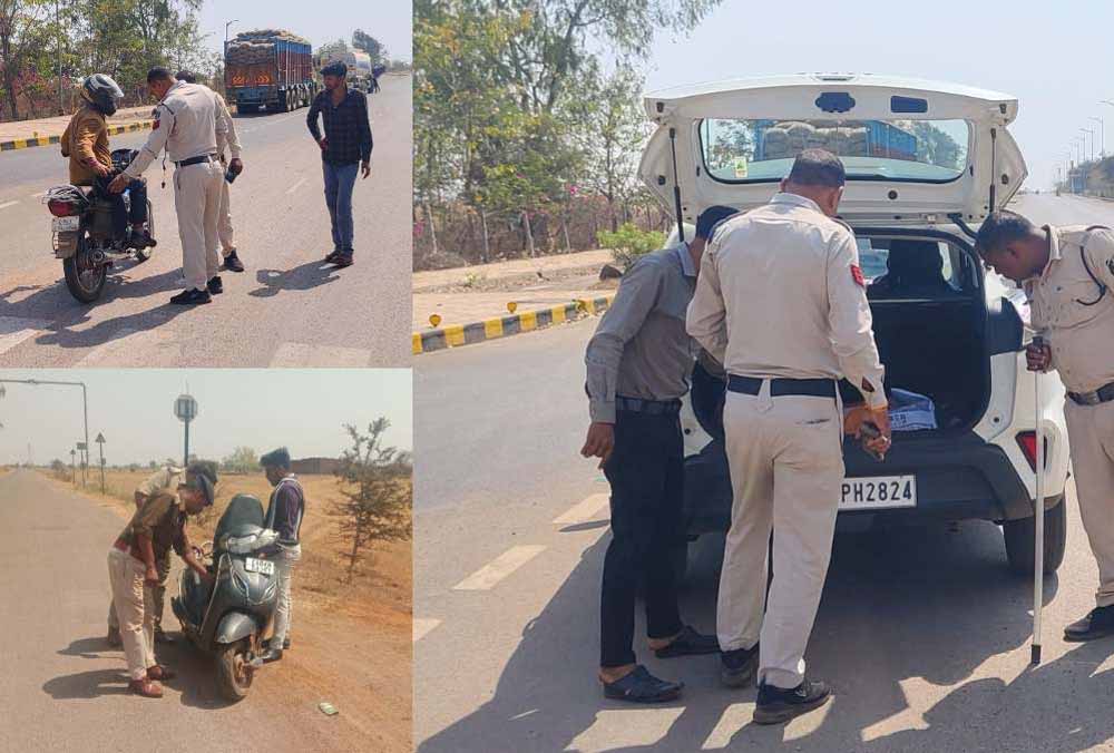 होली से पहले रायपुर ग्रामीण पुलिस का सख्त अभियान, 613 लोगों पर कार्रवाई होली से पहले रायपुर ग्रामीण पुलिस का सख्त अभियान, 613 लोगों पर कार्रवाई