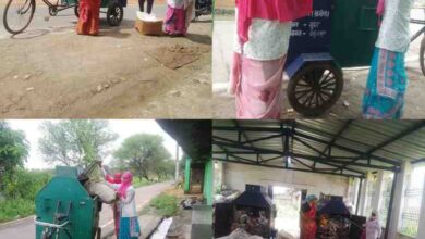 समूह की चार स्वच्छता सखियों ने बदल दी ग्राम पंचायत की तस्वीर