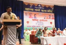 श्रमिक सम्मेलन का हुआ आयोजन, विभिन्न योजनाओं के माध्यम से श्रमिक परिवारों को मिल रही आर्थिक सहायता -स्कूल शिक्षा मंत्री यादव