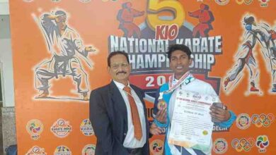 ए. दताद्री राव ने  कराते प्रतियोगिता में  जीता कांस्य पदक