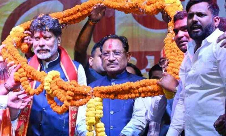 रंगों में घुला समरसता का संदेश: मुख्यमंत्री श्री विष्णु देव साय होली मिलन समारोह में हुए शामिल