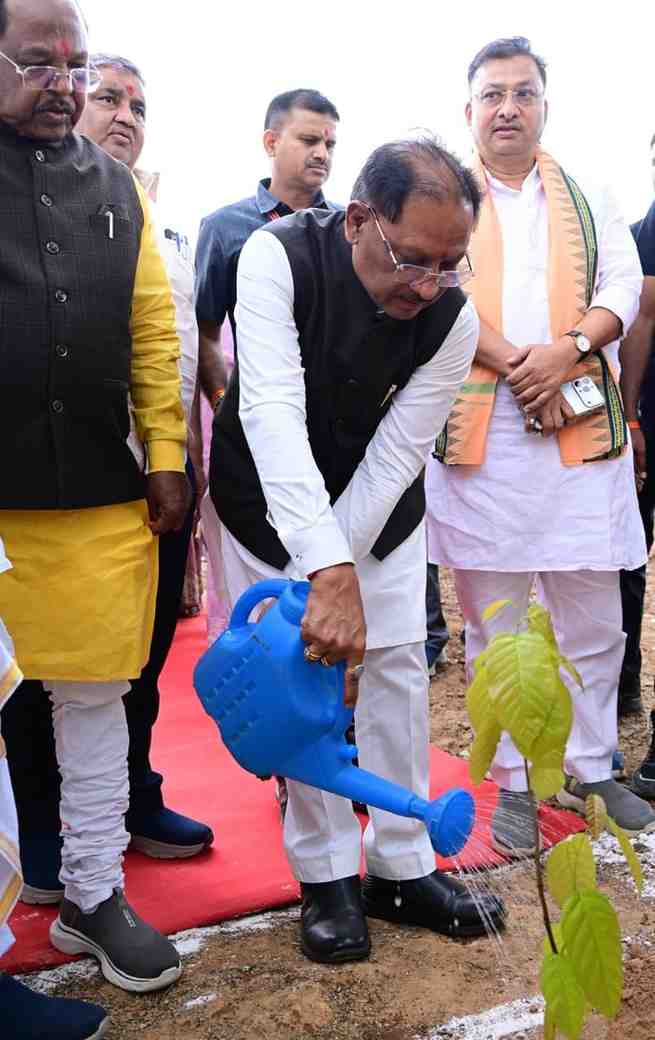 किसानों से किया हर एक वादा पूरा कर रही है हमारी सरकार : मुख्यमंत्री साय