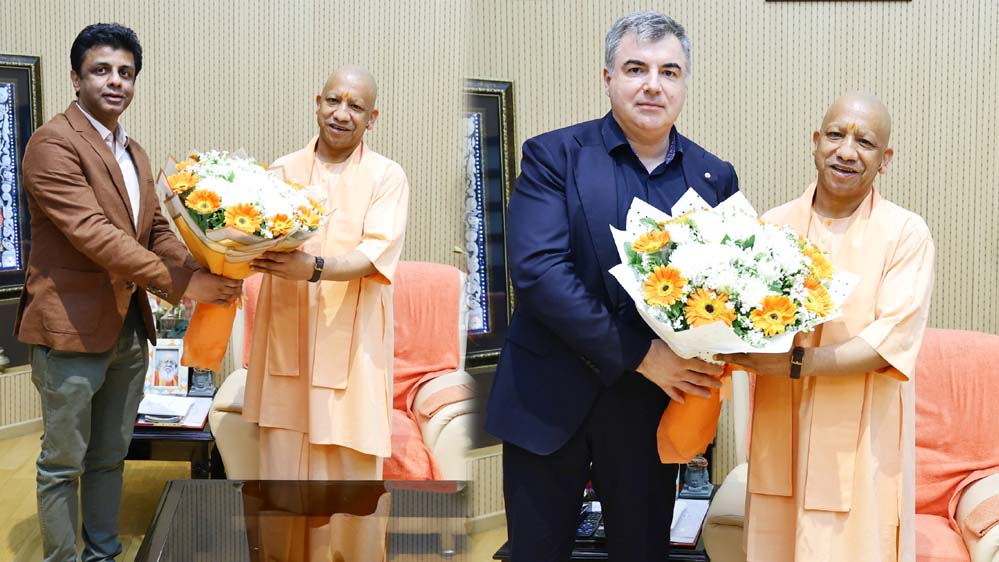 मुख्यमंत्री से मिले नोबेल पुरस्कार विजेता कॉन्स्टेंटिन नोवोसेलोव