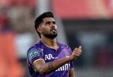 KKR को तगड़ा झटका, चोट के कारण हर्षित राणा IPL से हुए बाहर KKR को तगड़ा झटका, चोट के कारण हर्षित राणा IPL से हुए बाहर