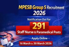 MPESB Recruitment 2026: 291 पदों पर भर्ती, आयु सीमा 40 साल, 30 मार्च तक करें आवेदन, जानें पूरी जानकारी