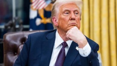 चार दोस्तों ने ट्रंप को दिया गच्चा, होर्मुज पर पड़े अकेले! तेल संकट पर डोनाल्ड ट्रंप हुए नाकाम चार दोस्तों ने ट्रंप को दिया गच्चा, होर्मुज पर पड़े अकेले! तेल संकट पर डोनाल्ड ट्रंप हुए नाकाम