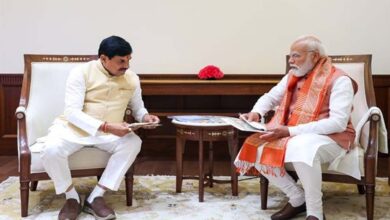 प्रधानमंत्री  मोदी से मुख्यमंत्री डॉ. यादव ने नई दिल्ली में की भेंट