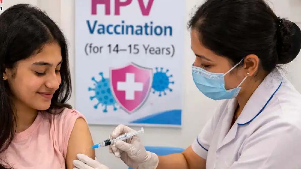 एचपीवी टीकाकरण अभियान: मध्यप्रदेश में 14 वर्ष की एक लाख से अधिक बालिकाओं का टीकाकरण हुआ पूर्ण