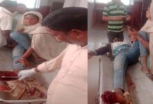 ऑटो और बाइक की भिंडत, बाइक चालक को आया गंभीर चोटें पैर की दो उंगली टूटने की आशंका