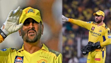 MS धोनी ने IPL से पहले छोड़ा नंबर 7, क्या ‘सर’ जडेजा से है इसका कनेक्शन? MS धोनी ने IPL से पहले छोड़ा नंबर 7, क्या ‘सर’ जडेजा से है इसका कनेक्शन?