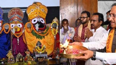 मुख्यमंत्री विष्णु देव साय ने जगन्नाथ मंदिर में की पूजा-अर्चना