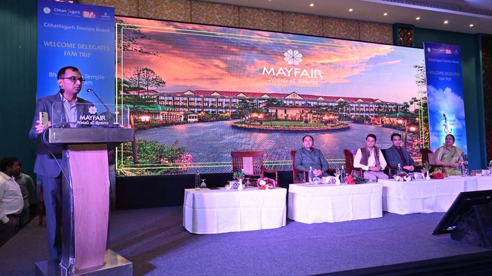 रायपुर : छत्तीसगढ़ में 6 दिवसीय फेम ट्रिप सफलतापूर्वक संपन्न, छत्तीसगढ़ पर्यटन को मिली नई दिशा रायपुर : छत्तीसगढ़ में 6 दिवसीय फेम ट्रिप सफलतापूर्वक संपन्न, छत्तीसगढ़ पर्यटन को मिली नई दिशा