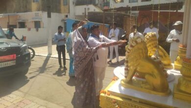 साईं बाबा की यात्रा बड़े धूमधाम से निकल गई