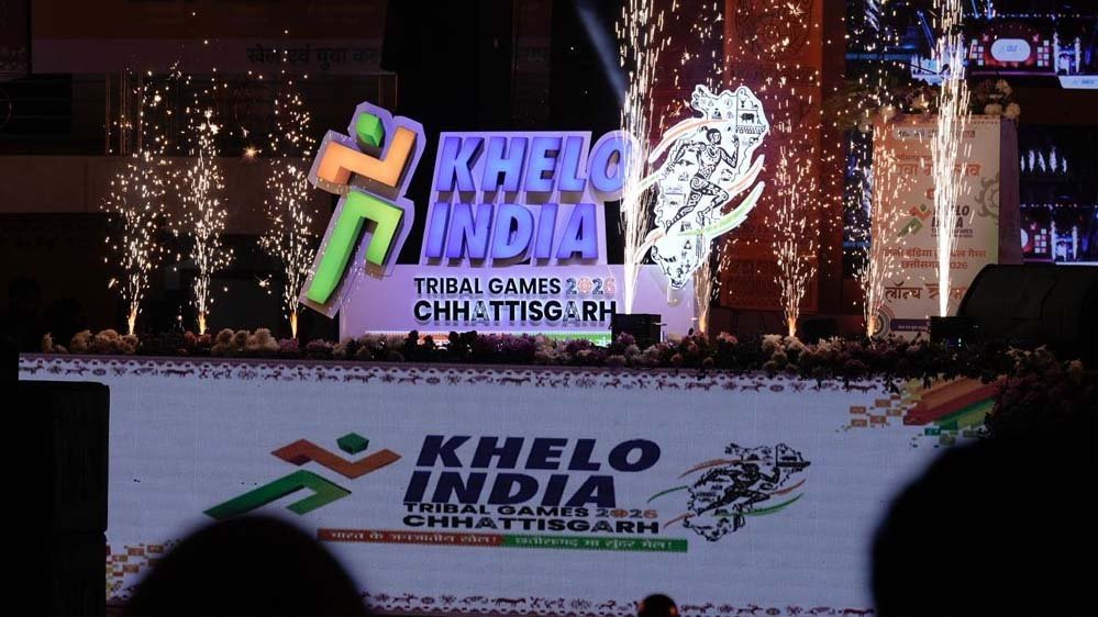 छत्तीसगढ़ में 25 मार्च से पहली बार होगा खेलो इंडिया ट्राइबल गेम्स 2026, 2000 खिलाड़ी मैदान में उतरेंगे छत्तीसगढ़ में 25 मार्च से पहली बार होगा खेलो इंडिया ट्राइबल गेम्स 2026, 2000 खिलाड़ी मैदान में उतरेंगे